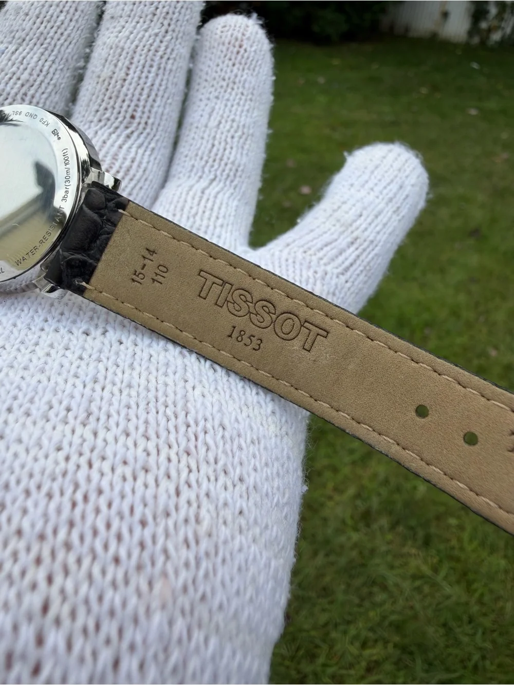 Tissot Everytime Small 30mm Watch T109210A White Dial Arabic Leather Sapphire